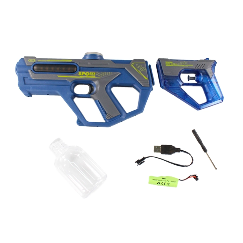 JUGUETE PISTOLA LANZA AGUA 2 EN 1 RECARGABLE DBG1658BL AZUL - 9