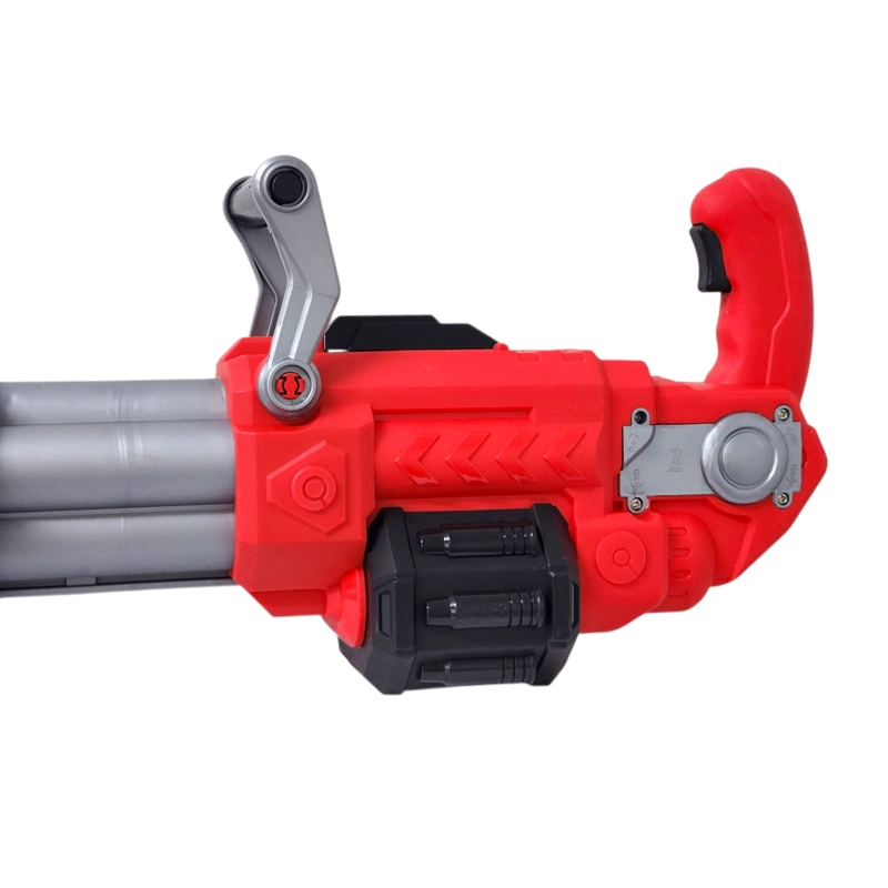 JUGUETE PISTOLA DE AGUA ELE CTRICA RECARGABLE DBG1655R ROJO - 4
