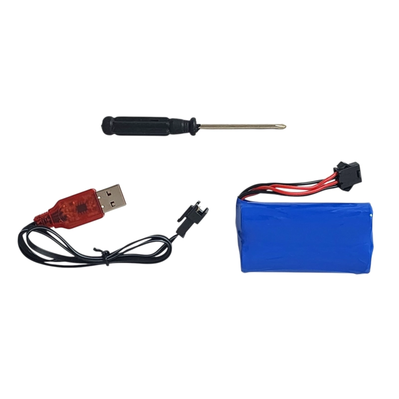 JUGUETE PISTOLA DE AGUA ELE CTRICA RECARGABLE DBG1655R ROJO - 5