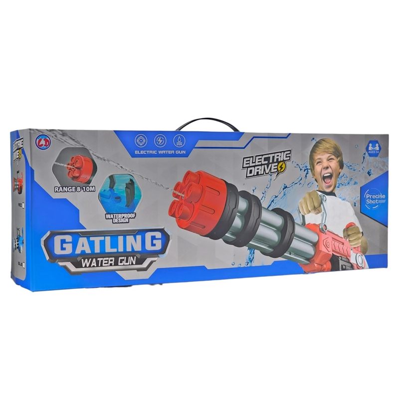 JUGUETE PISTOLA DE AGUA ELE CTRICA RECARGABLE DBG1655BL AZUL - 7