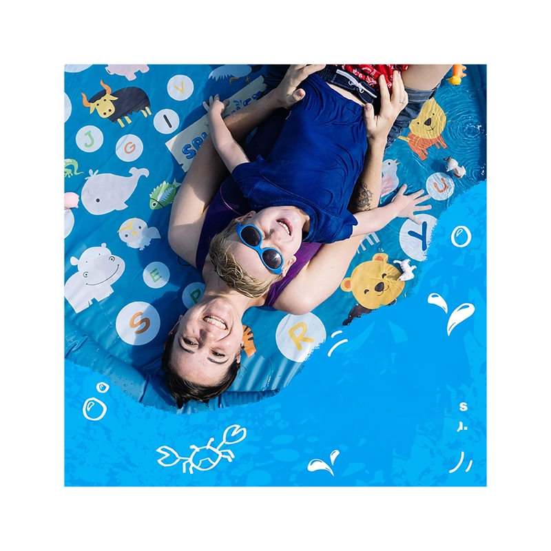 ALFOMBRA INFLABLE DE AGUA CON ROCIADORES PARA NIÑOS DBG1260 - 4