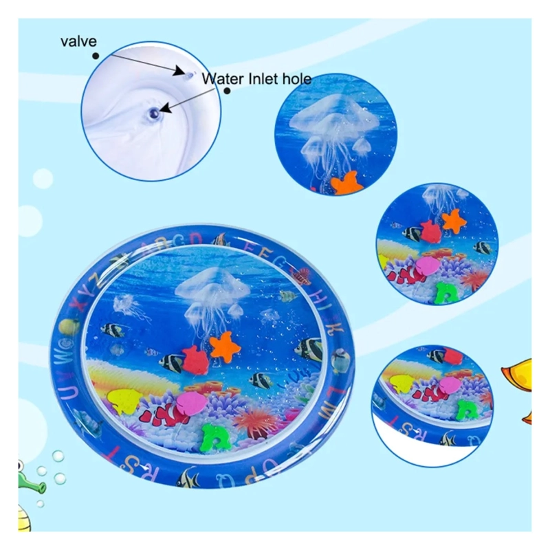 ALFOMBRA DE AGUA SENSORIAL BEBE  DISEÑO MARINO DBG1451 - 2