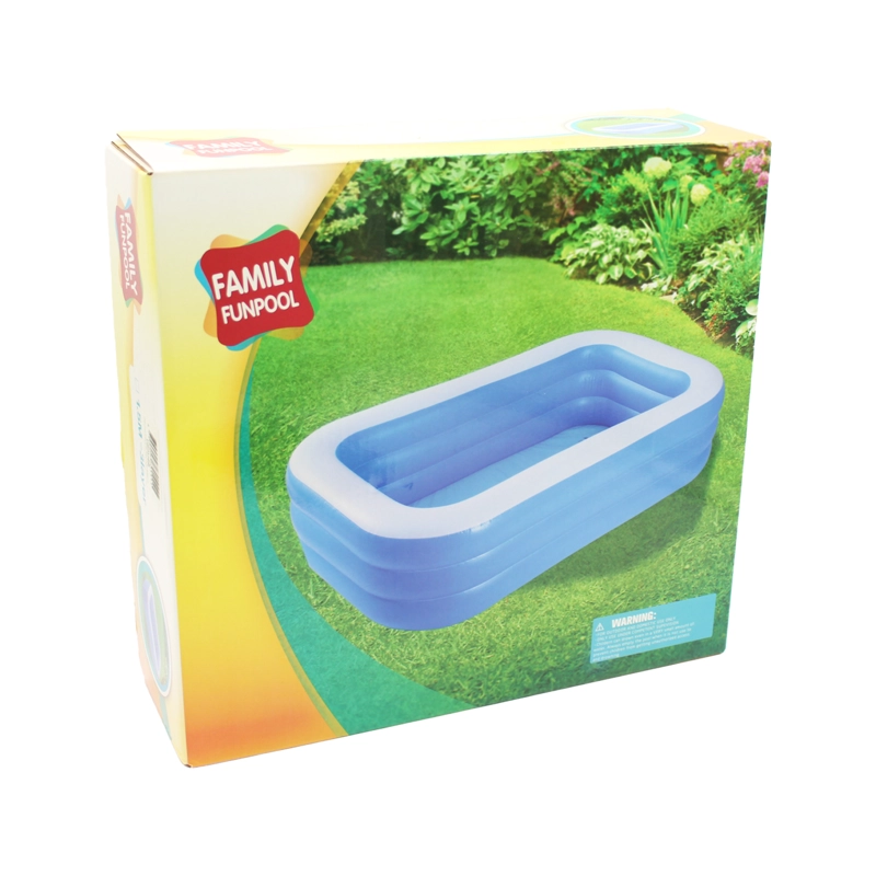 PISCINA INFLABLE RECTANGULAR 185CM DBG1724 DBLUE - 3