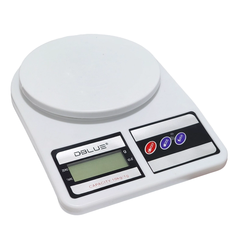 BALANZA PESA PARA COCINA DIGITAL TARA 10KG DBPDWS33W - 1