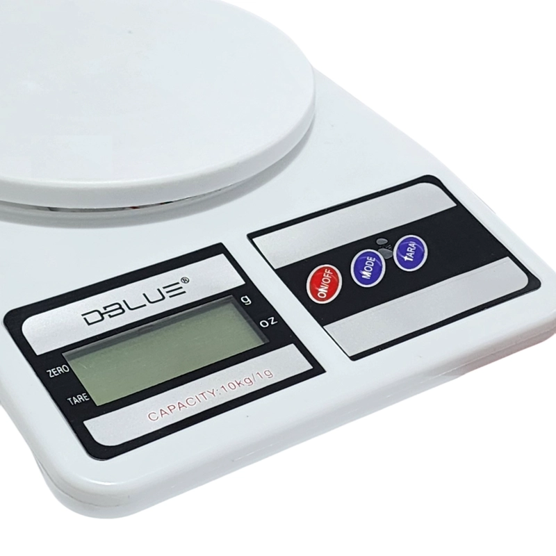 BALANZA PESA PARA COCINA DIGITAL TARA 10KG DBPDWS33W - 3