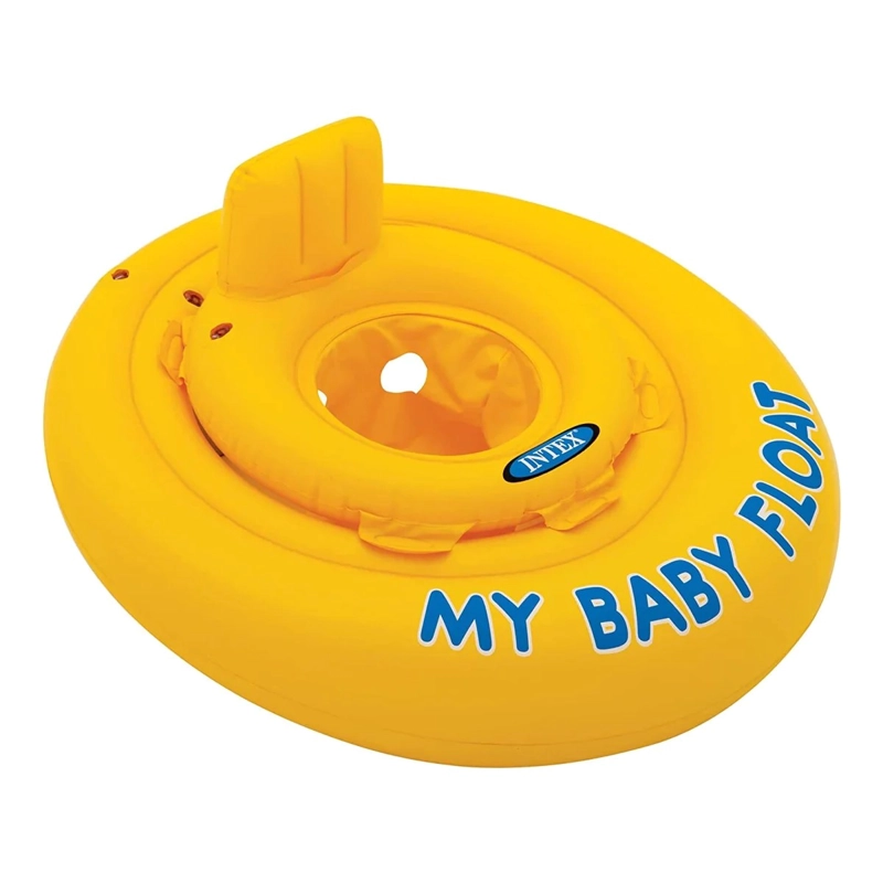 FLOTADOR INFLABLE CIRCULAR PARA BEBE  INTEX MY BABY FLOAT 70CM - 1