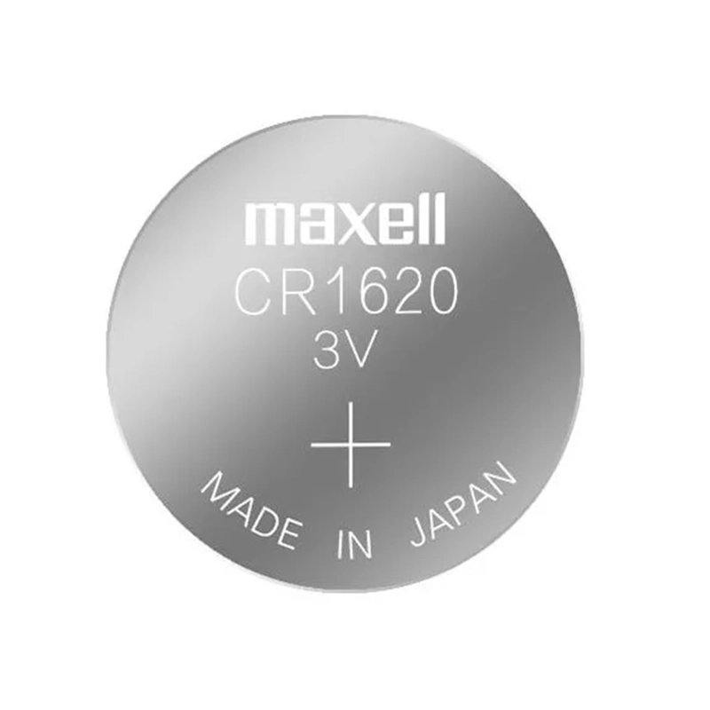 PACK 5 PILAS MAXELL BOTON LITIO CR1620 - 2