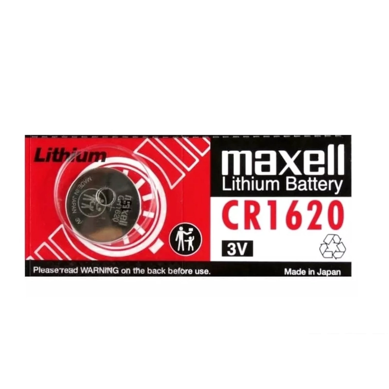 PACK 5 PILAS MAXELL BOTON LITIO CR1620 - 3
