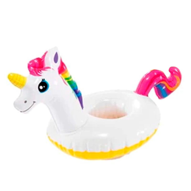 PACK 3 POSAVASOS PARA PISCINA UNICORNIO INTEX 20X38 CM - 1