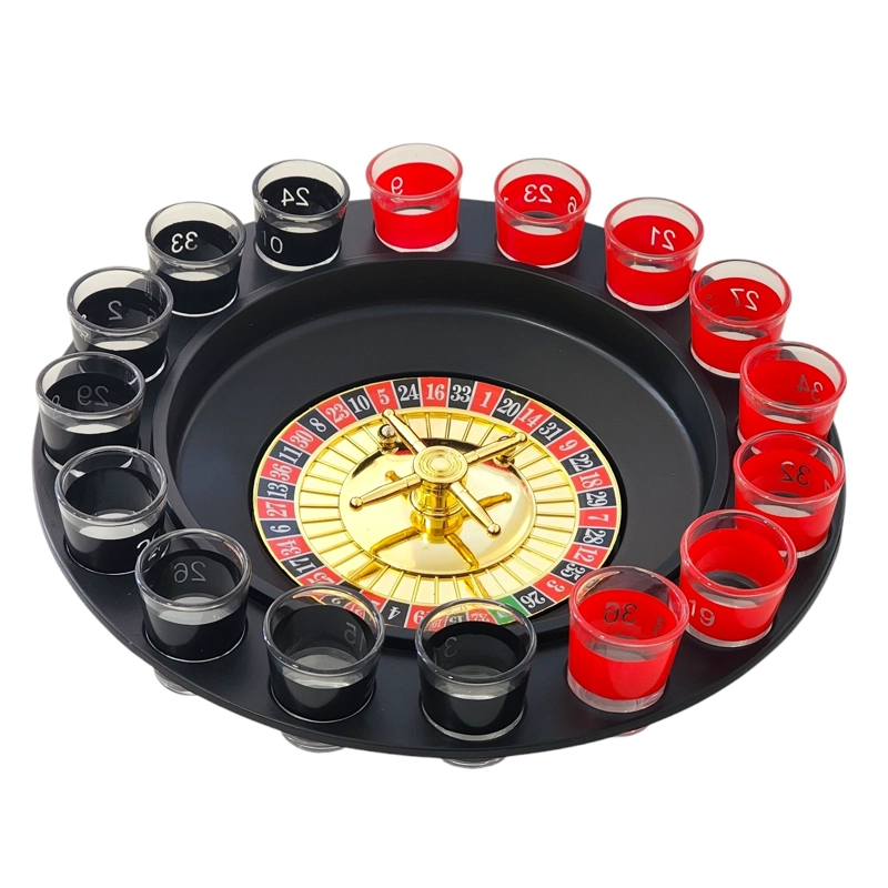 RULETA SHOTS JUEGO DE TRAGOS X 16 PIEZAS 11184 - 1