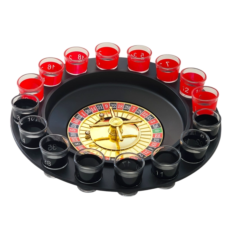 RULETA SHOTS JUEGO DE TRAGOS X 16 PIEZAS 11184 - 2