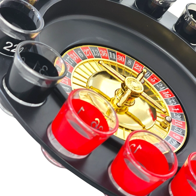 RULETA SHOTS JUEGO DE TRAGOS X 16 PIEZAS 11184 - 4