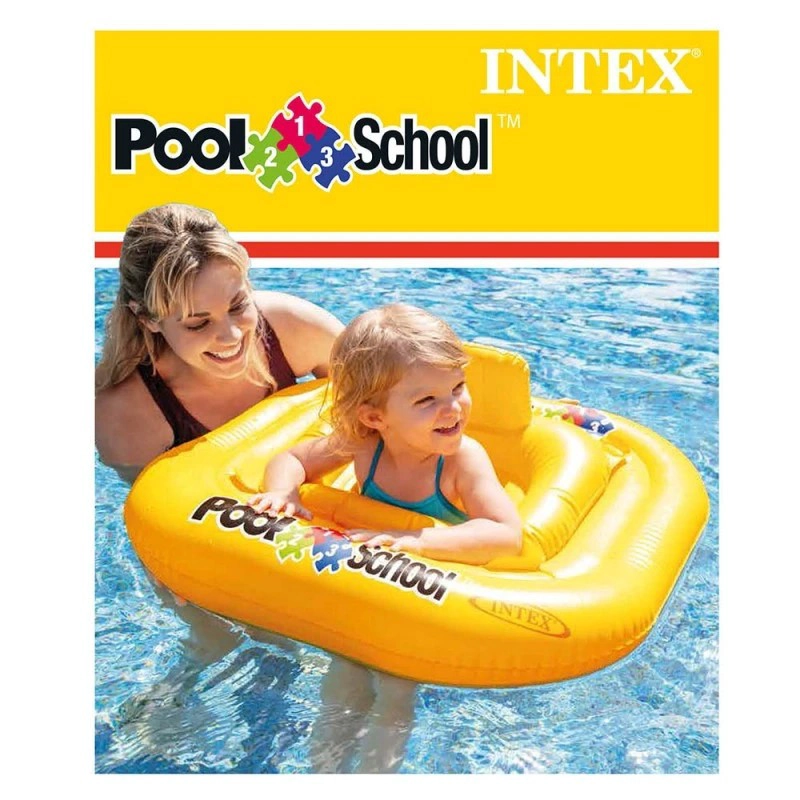 FLOTADOR DELUX POOL SCHOOL INTEX 56587 CUADRADO - 4