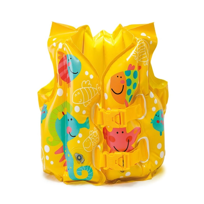 CHALECO FLOTADOR NATACION INFLABLE INTEX 59661NP - 1