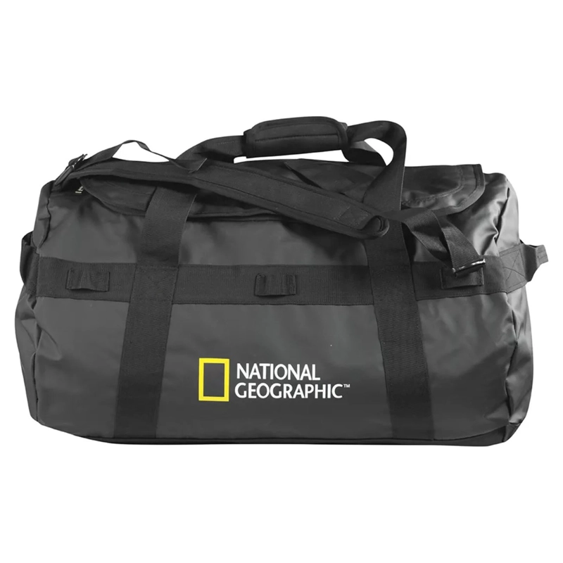 BOLSO MOCHILA VIAJE DUFFEL 50 LTS NEGRO NATIONAL GEOGRAPIC - 1