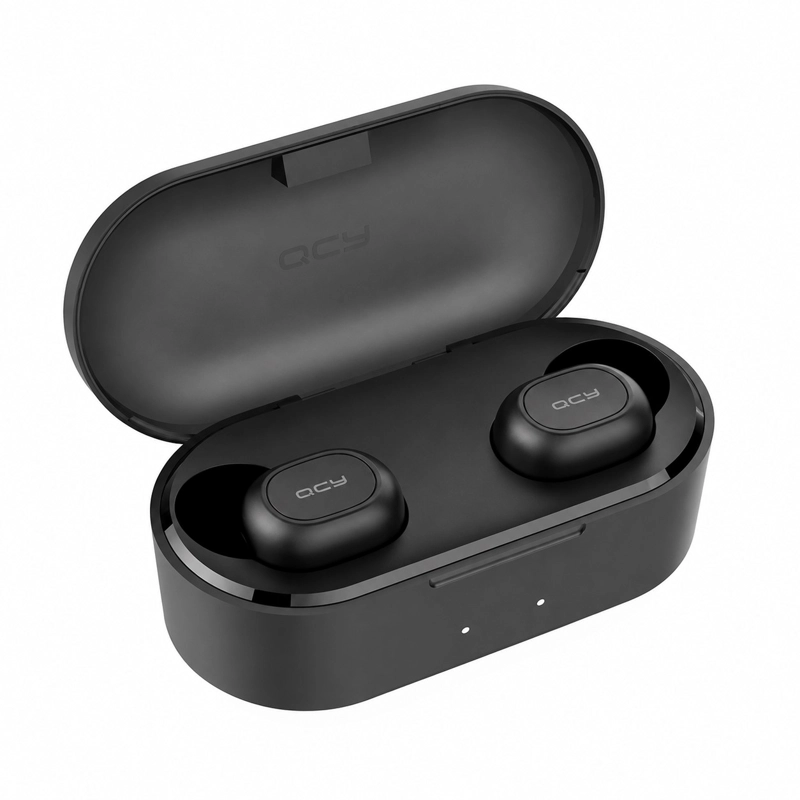 AUDIFONOS QCY T2C TRUE WIRELESS AIRBUDS NEGROS - 3