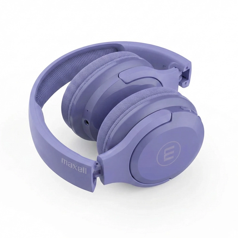 AUDIFONOS INALAMBRICOS MAXELL BT HP-BT200 30 HORAS MORADO - 5