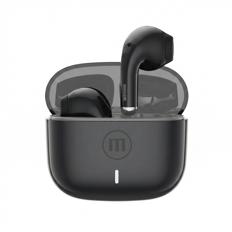 AUDIFONOS INALAMBRICOS BT MAXELL ELIO 12 HORAS NEGRO - 2