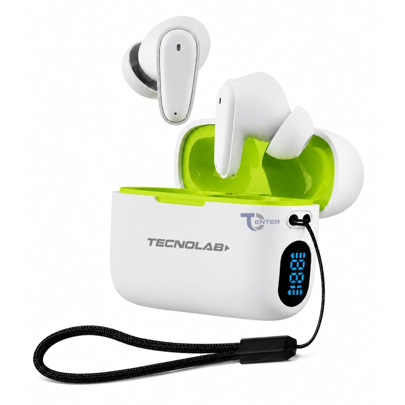 AUDIFONOS INALAMBRICOS BT IN-EAR TWS TECNOLAB TL567W - 1