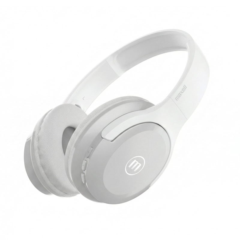 AUDIFONOS INALAMBRICOS MAXELL BT HP-BT200 30 HORAS BLANCO - 1
