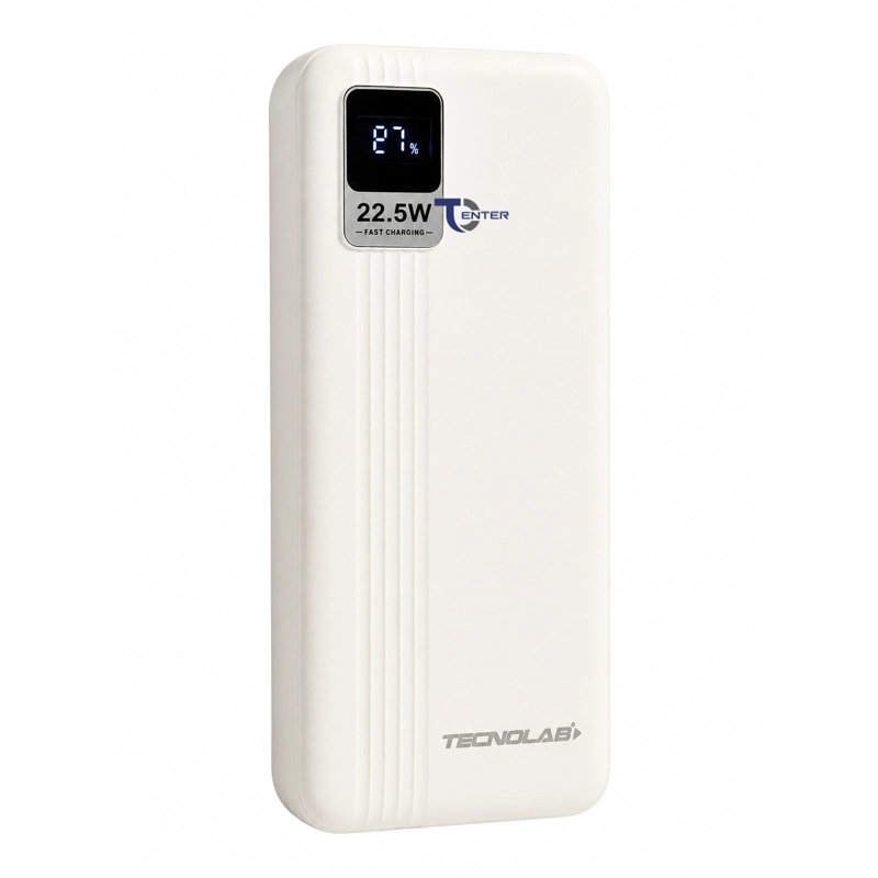 BATERIA PORTATIL POWERBANK 20.000 TECNOLAB 22.5W TL539W - 1