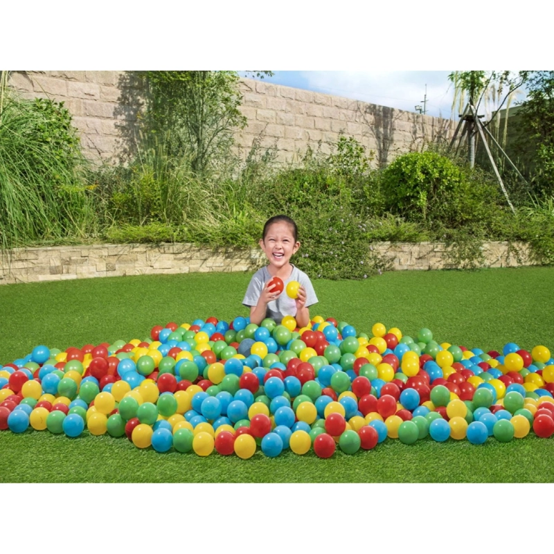 PACK 100 PELOTAS PLASTICAS 6,5 CMS BESTWAY - 2
