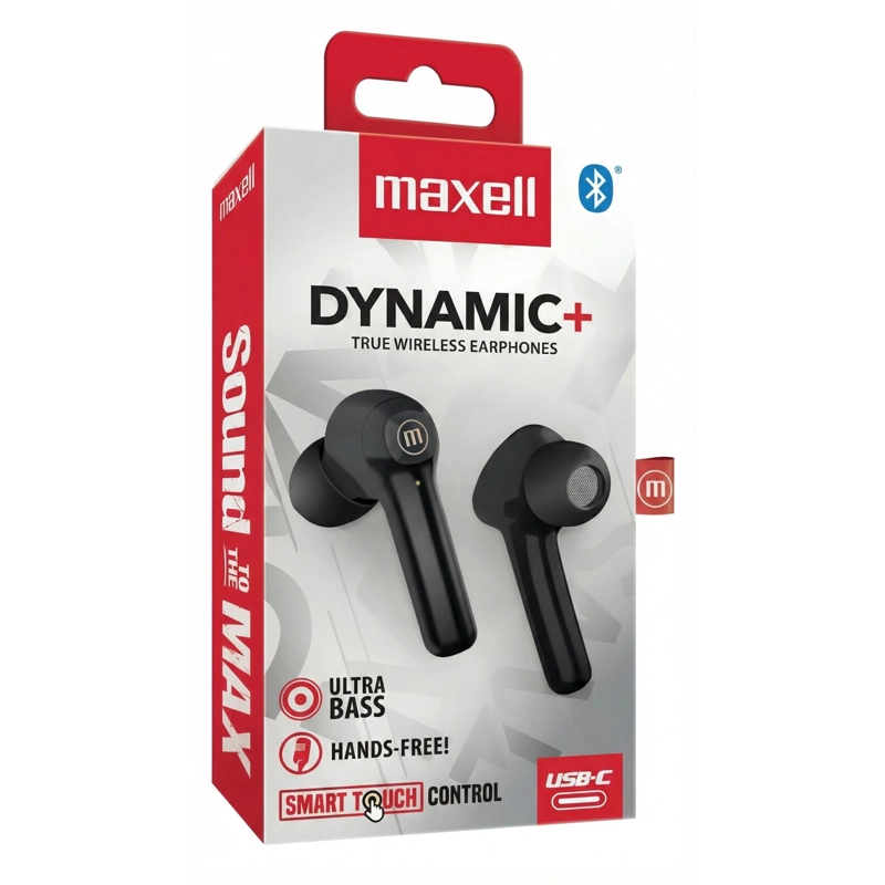 AUDIFONOS MAXELL TWS BT DYNAMIC EB-BTDY NEGRO - 2