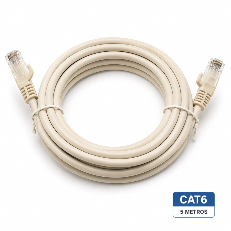 CABLE DE RED TARGET 5 MTS PATCH CORD UTP CAT 6 - 2