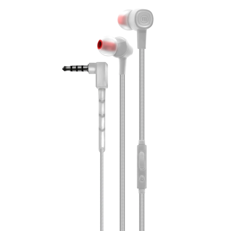 AUDIFONOS MAXELL MANOS LIBRES SIN-8 SOLID JACK 3.5MM BLANCO - 1