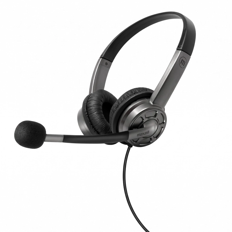 AUDIFONOS MAXELL USB-C/USB CON MICROFONO HS-HMIC - 3