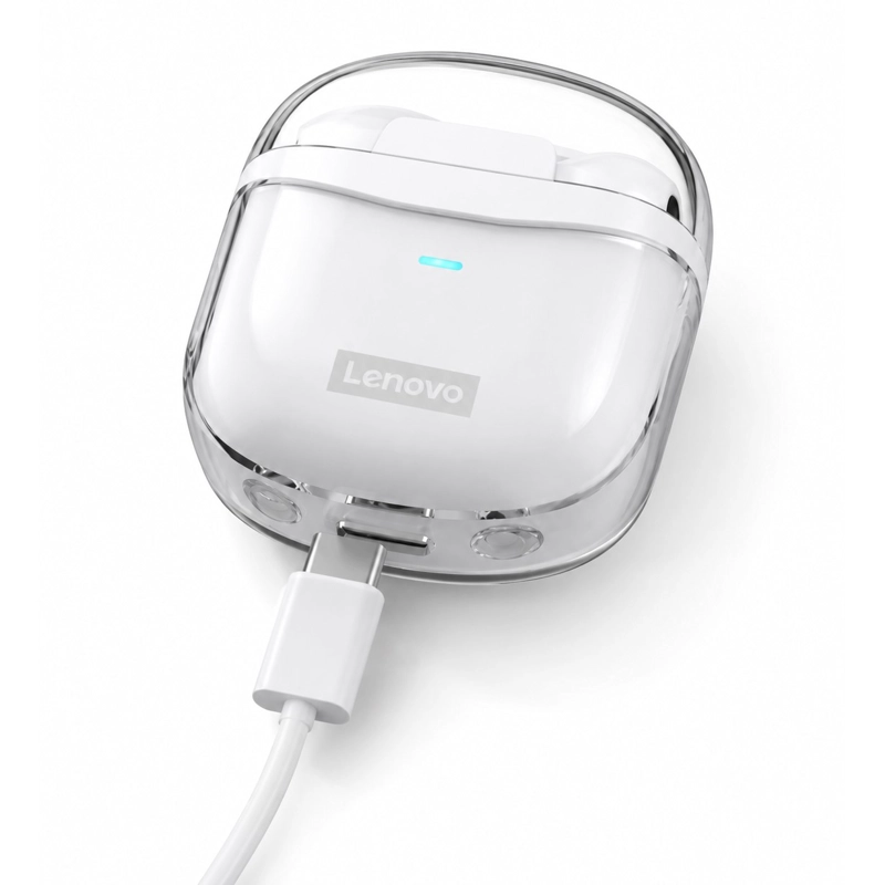 AUDIFONOS BT LENOVO THINKPLUS LIVEPODS XT96 BLANCOS - 3