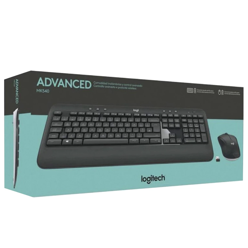 KIT TECLADO Y MOUSE INALAMBRICO LOGITECH MK540 ADVANCE - 5