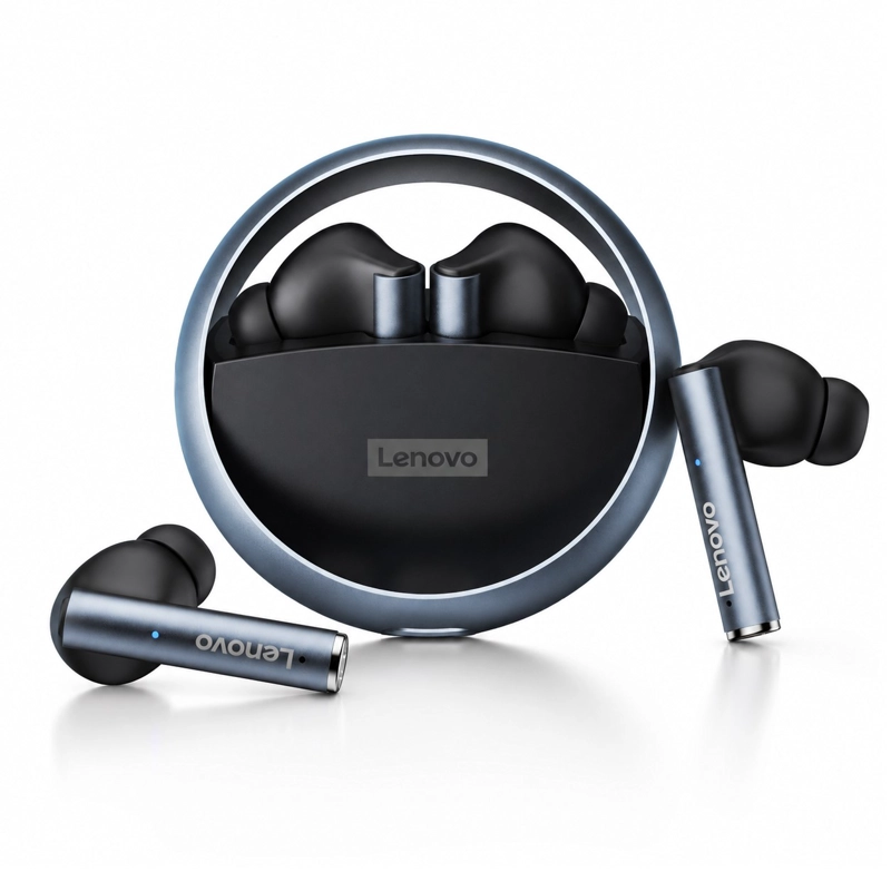 AUDIFONOS BT LENOVO THINKPLUS LIVEPODS LP60 NEGROS - 3