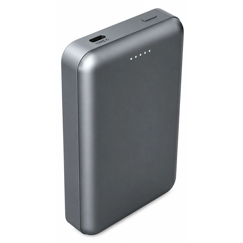 CARGADOR PORTATIL POWERBANK INALAMBRICO QI 10.000MHA TECNOLAB TL493Y - 3