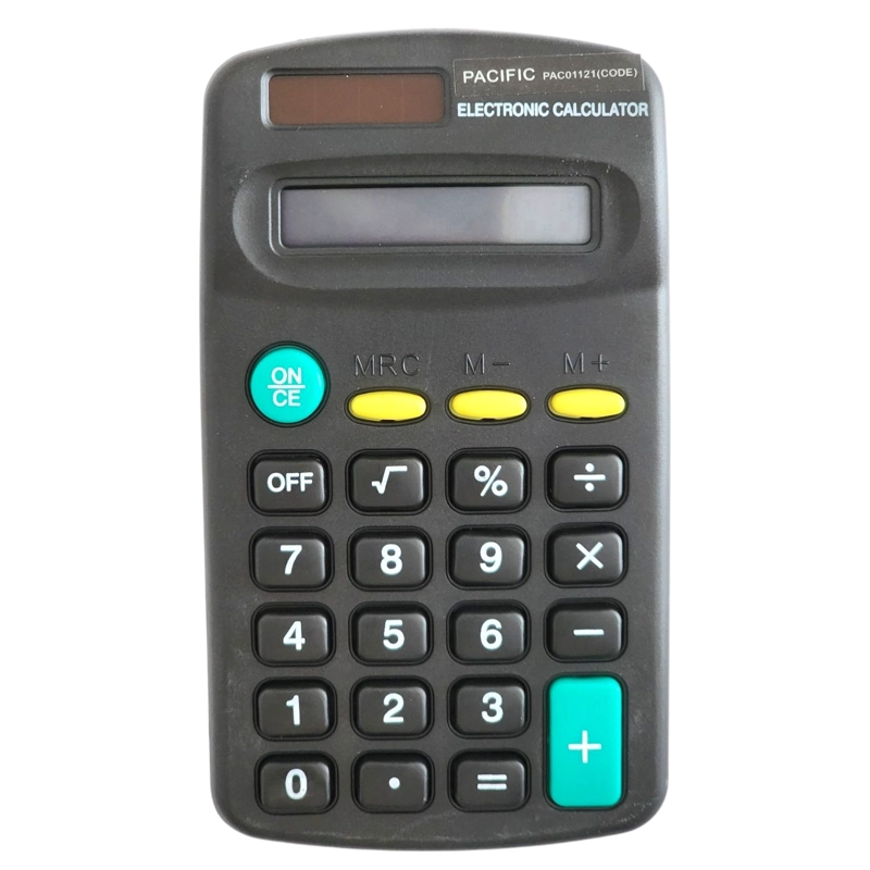 CALCULADORA ELECTRONICA 8 DIGITOS PAC01121 PACIFIC - 1