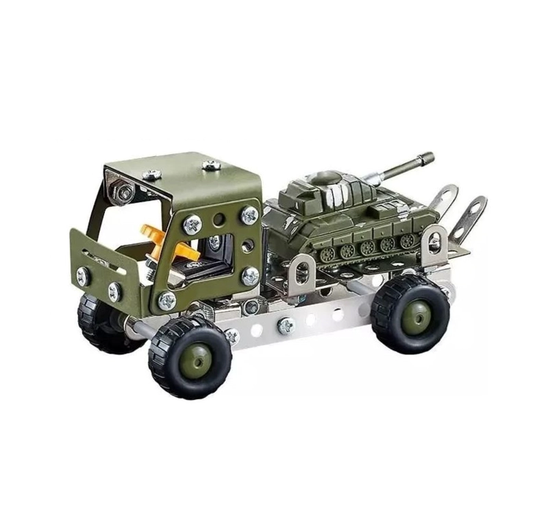 SET CONSTRUCCION CAMION REMOLQUE Y TANQUE 142PZ 55731 - 1