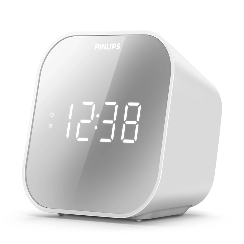 RADIO RELOJ DESPERTADOR PHILIPS TAR4406 ESPEJO - 3