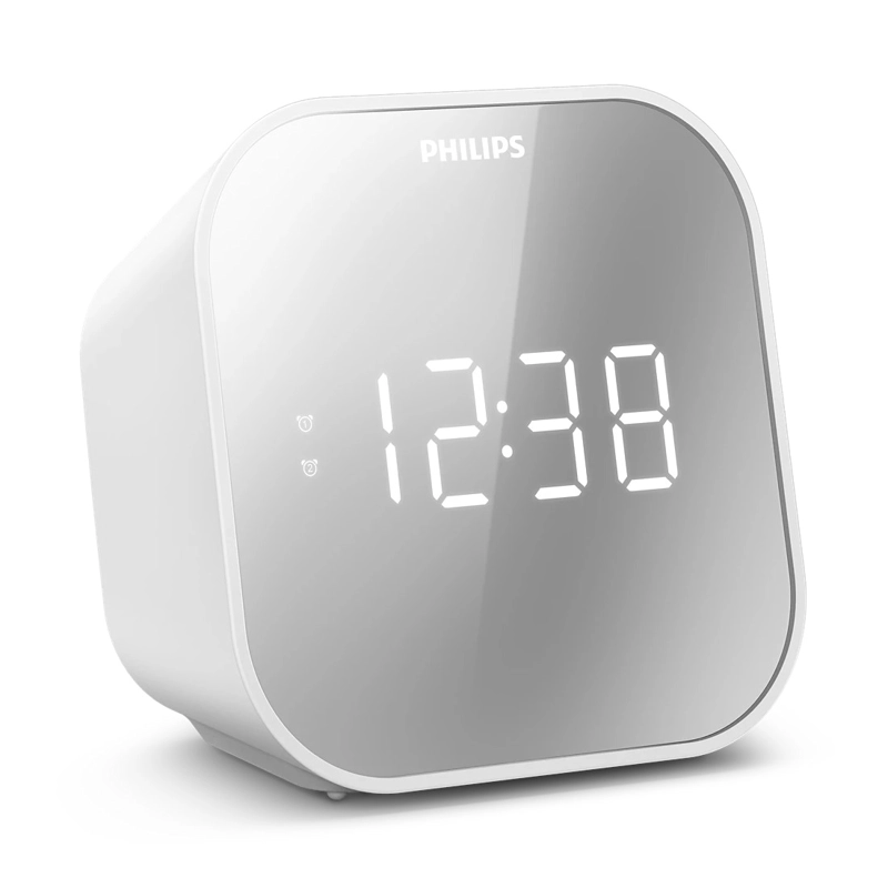 RADIO RELOJ DESPERTADOR PHILIPS TAR4406 ESPEJO - 4