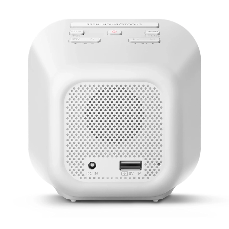 RADIO RELOJ DESPERTADOR PHILIPS TAR4406 ESPEJO - 5