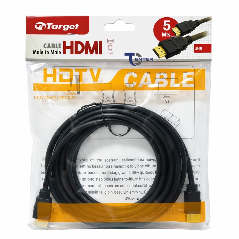 CABLE HDMI TARGET 5 MTS FULL HD 1.4 - 1