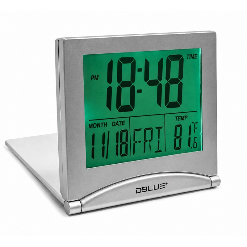 RELOJ DIGITAL DE ESCRITORIO Y VIAJES DBLUE DBRD004 - 1