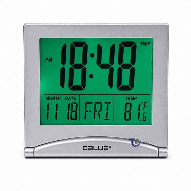 RELOJ DIGITAL DE ESCRITORIO Y VIAJES DBLUE DBRD004 - 2