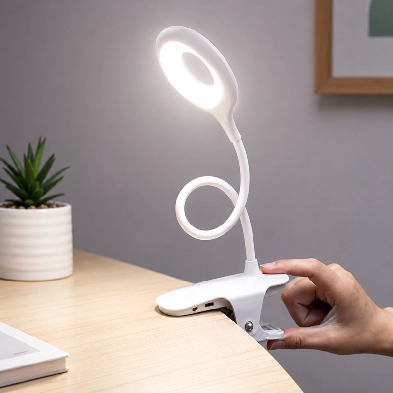 LAMPARA DE ESCRITORIO LED FLEXIBLE RECARGABLE DOMA DM0011 - 4