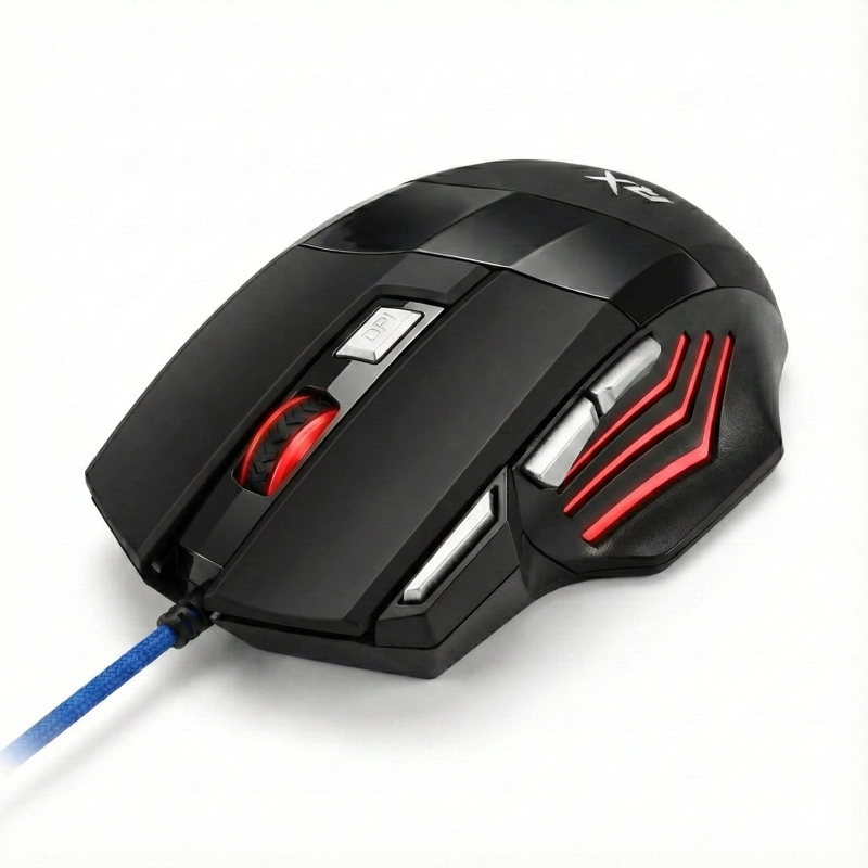 MOUSE GAMER REPTILEX RX0047 2400 DPI RETROILUMINADO - 3