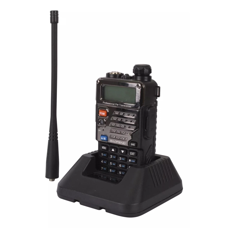 RADIO TRANSMISOR VOX BAOFENG UV-5RE NEGRO C - 2