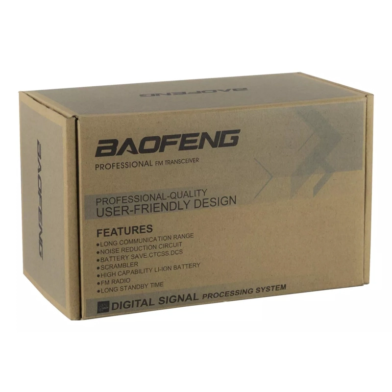 RADIO TRANSMISOR VOX BAOFENG UV-5RE NEGRO C - 3