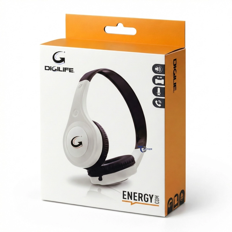 AUDIFONO CABLEADOS DIGILIFE DGL-450027 3.5MM BLANCO - 2
