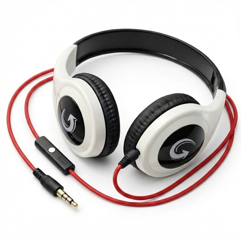 AUDIFONO CABLEADOS DIGILIFE DGL-450027 3.5MM BLANCO - 4
