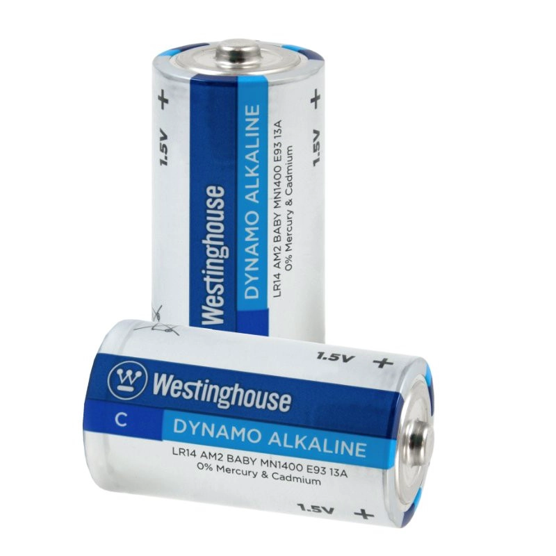 PACK 2 PILAS DYNAMO ALCALINA C WESTINGHOUSE - 2