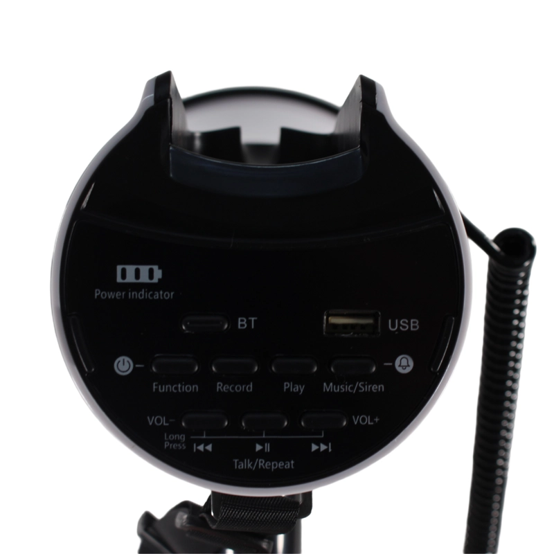 MEGAFONO TECNOLAB TL852 RECARGABLE BLUETOOTH 50W ALCANCE 400M - 5